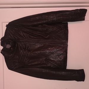 Women's Black Leather Jacket